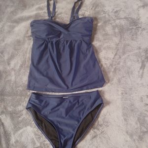 Navy Blue 2 pc Bathing suit, size M Ladies